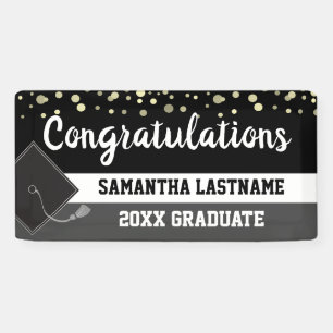 Congratulations Student Name and School Budget Ban Banner
