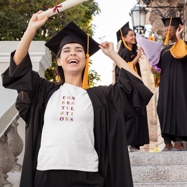 Congratulations T-Shirt (Creator Uploaded)