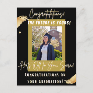 Congratulations! The Future is Yours! Grad Postcard