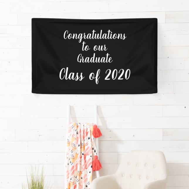 Congratulations to our Graduate Class of 2020 Banner (Insitu)