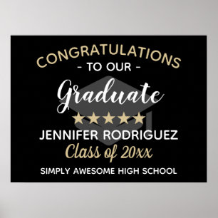 Congratulations To Our Graduate Graduation Poster