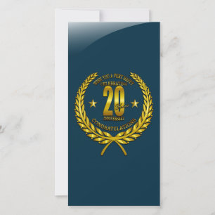 Congratulations to the 20th Anniversary