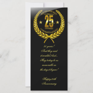 Congratulations to the 25th Anniversary