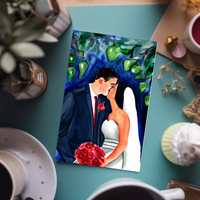 Congratulations to the Bride and Groom Personalise Card (Creator Uploaded)