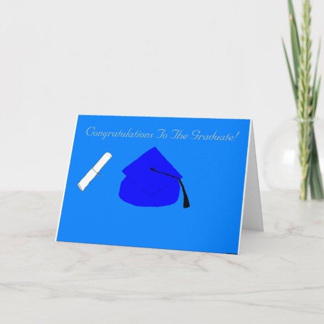 Congratulations To The Graduate Card (Front)