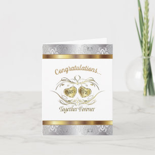 Congratulations to the Mr and Mrs Wedding Card