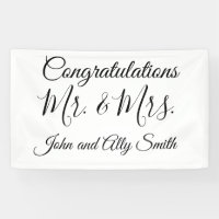 Congratulations to the New Mr. & Mrs. Banner