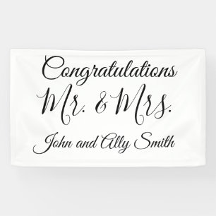 Congratulations to the New Mr. & Mrs. Banner