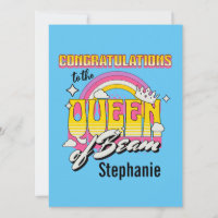 Congratulations to the Queen of Beam Card