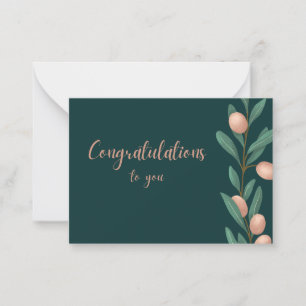 Congratulations to You – Celebration Card