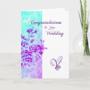 Congratulations to your wedding card