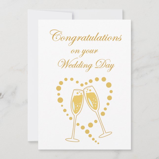 Congratulations Wedding Card (Front)