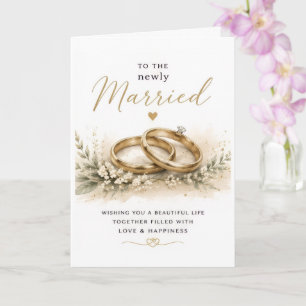 Congratulations wedding day card