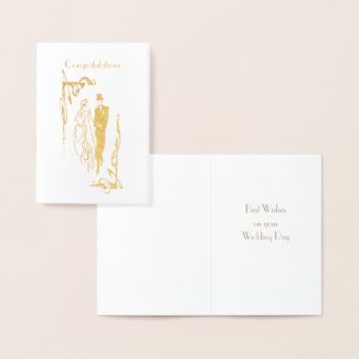 Congratulations Wedding Day Greeting Card