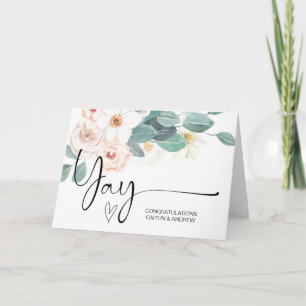 Congratulations Wedding Engagement Yay New Baby Card