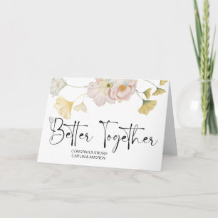 Congratulations Wedding Newly Weds Bride and Groom Card