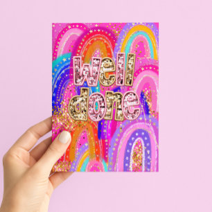 Congratulations Well Done Card