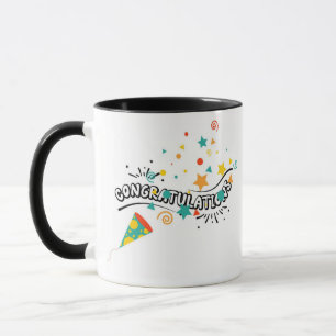 Congratulations with Confetti Mug