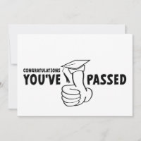 Congratulations, you passed, diploma