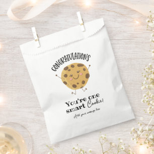 congratulations you're one smart cookie  favour bags