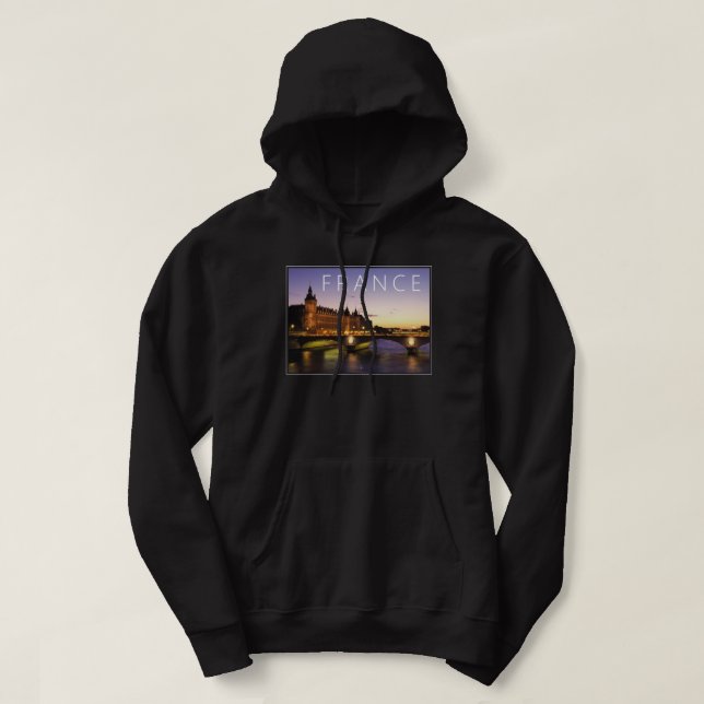 Congress at the River Seine | Paris, France Hoodie (Design Front)