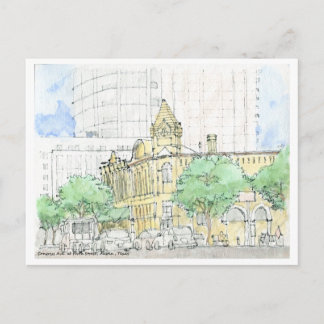 Congress Ave. at Forth Street, Austin, Texas Postcard