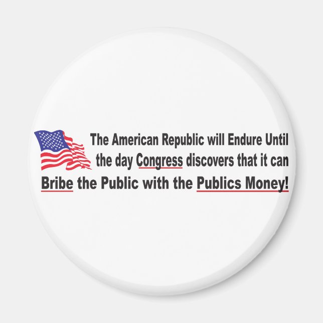 Congress-Bribe Magnet (Front)