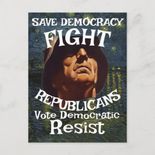 CONGRESS FW FV SENATE HG VOTE EARLY MAIL BALLOT T POSTCARD