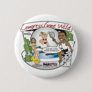 congress gone wild 6 cm round badge