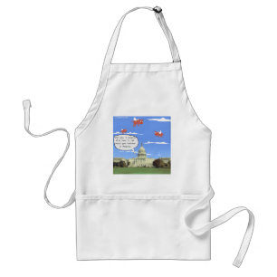 Congress & Gun Violence Talk When Pigs Fly Standard Apron