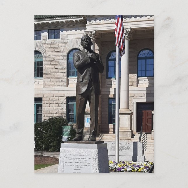 Congressman John Lewis Memorial Postcard (Front)