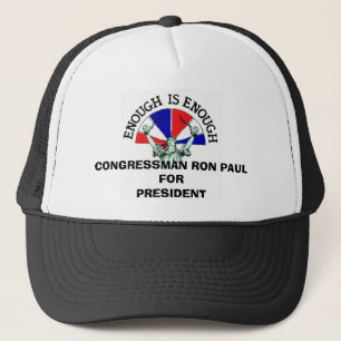CONGRESSMAN RON PAUL FOR PRESIDENT TRUCKER HAT