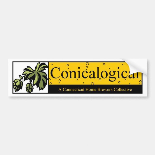 Conicalogical Bumper Sticker (Front)