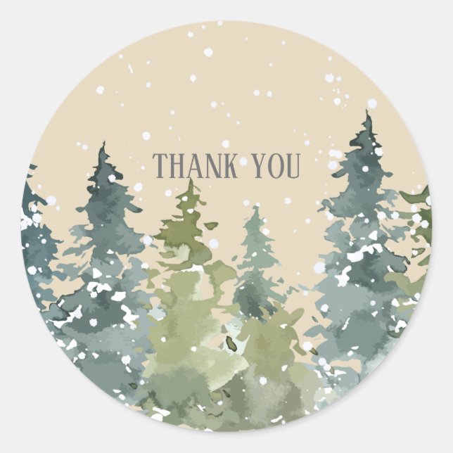 Conifer, Pine Tree, Evergreen  sticker (Front)