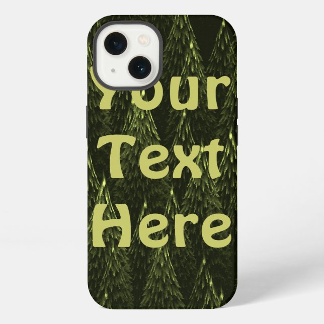 Conifers iPhone Case (Back)