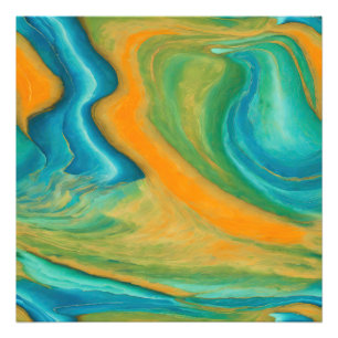 “Conil”. A Colourful Abstract Blend Photo Print