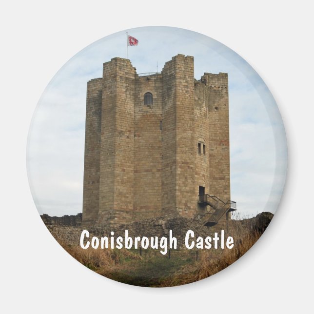 Conisbrough Castle Magnet (Front)
