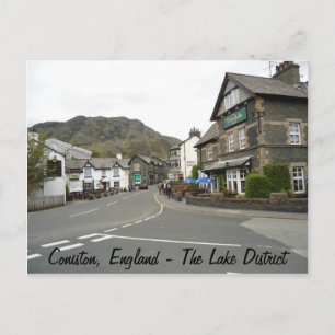 Coniston, England Postcard