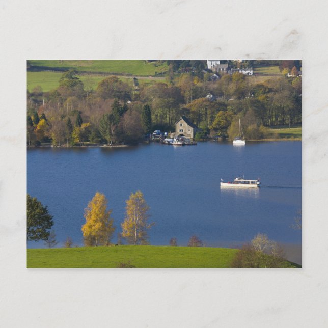 Coniston Water, Lake District, Cumbria, England Postcard (Front)