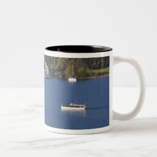 Coniston Water, Lake District, Cumbria, England Two-Tone Coffee Mug
