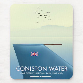 Coniston Water, lake district, England Mouse Mat