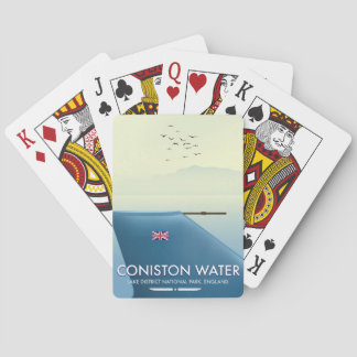 Coniston Water, lake district, England Playing Cards