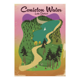 Coniston Water Lake District Photo Print