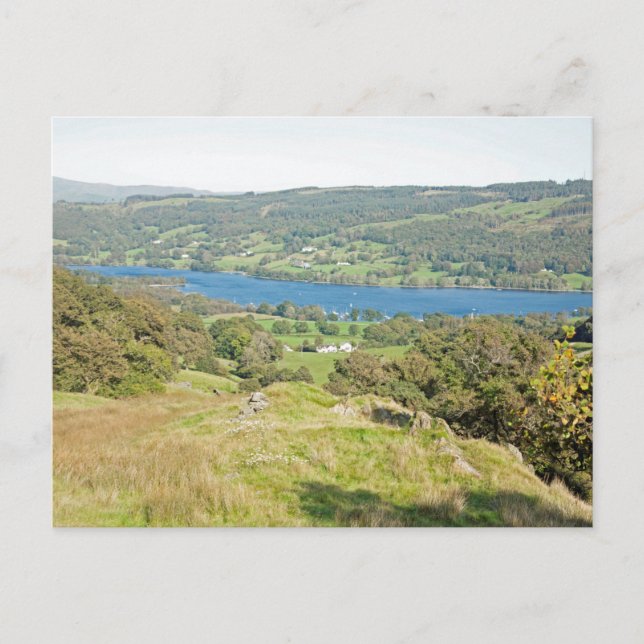 Coniston Water Postcard (Front)