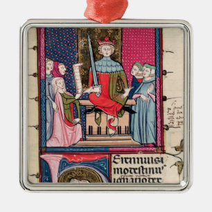 Conjugal Law, an adulterous wife appearing Metal Tree Decoration