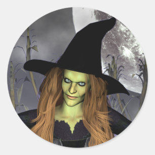 Conjuration Classic Witch Stickers