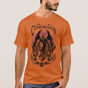 Conjuration RPG Magic School Black T-Shirt