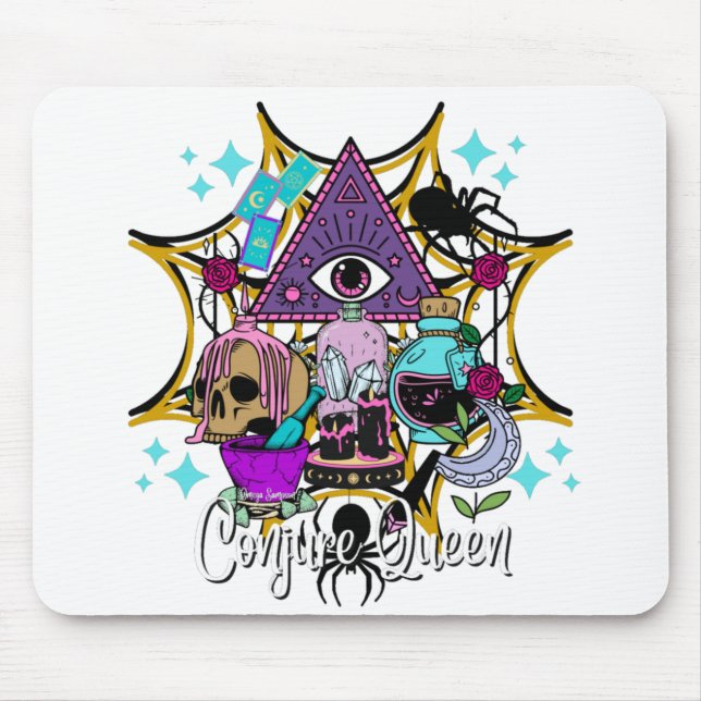 Conjure Queen Mouse Mat (Front)
