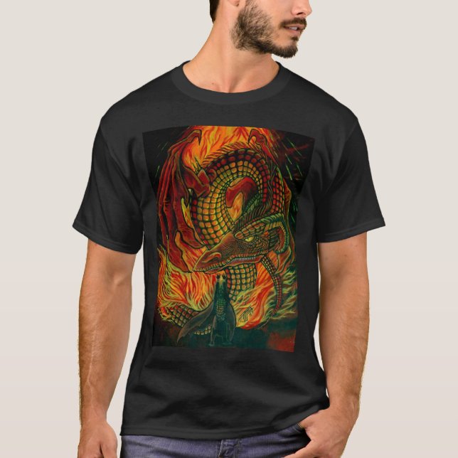 Conjure the Dragon T-Shirt (Front)