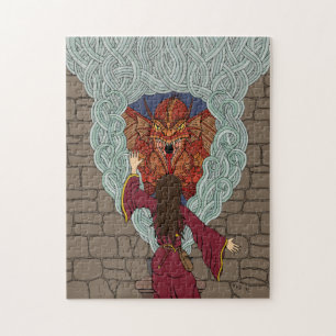 Conjuring the Dragon Jigsaw Puzzle